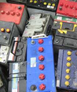 Drained Lead Battery Scrap